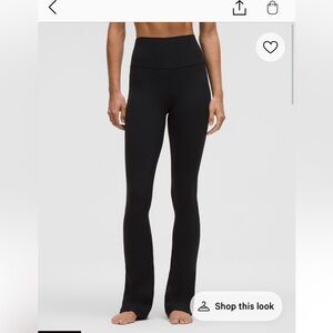 Lululemon align mini flare extra short length